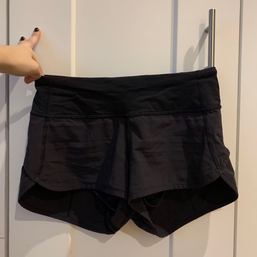 Black Lululemon shorts